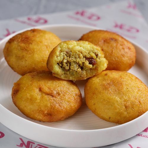 frozen Potato kubba with meat