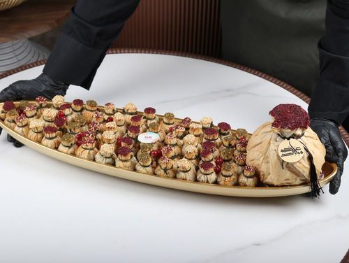 boksha mawaleh - long tray