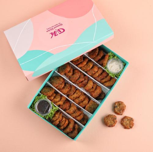 mini vege kabab in small box