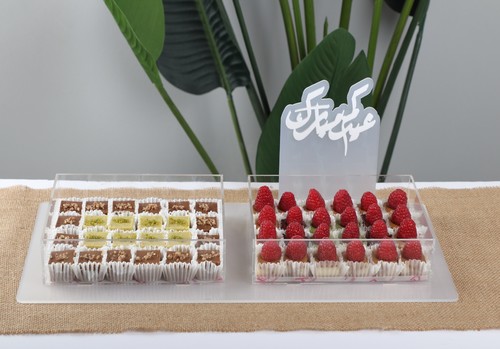 Tray two sides