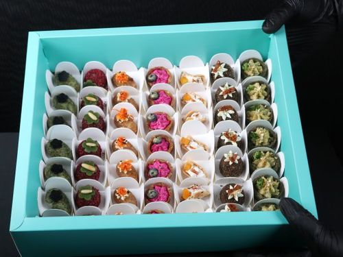 Box mini canapes