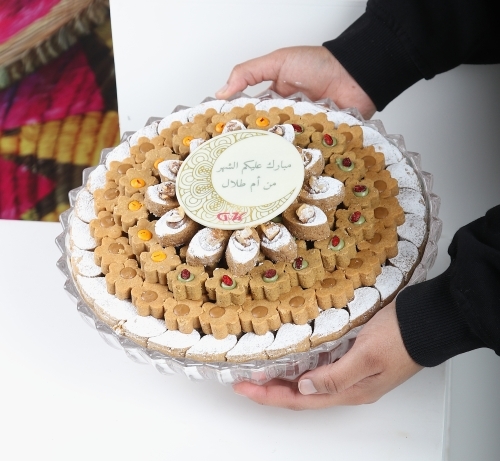طبق كرستال غريبة