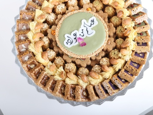 crystal plate mix sweets