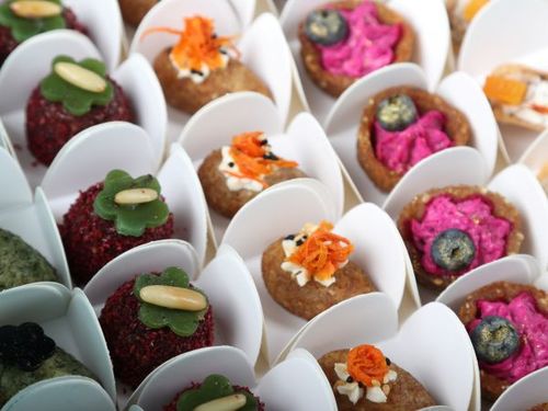 Box mini canapes