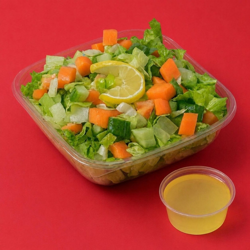 Green Salad - Traditional green salad made with fresh vegetables and special dressing