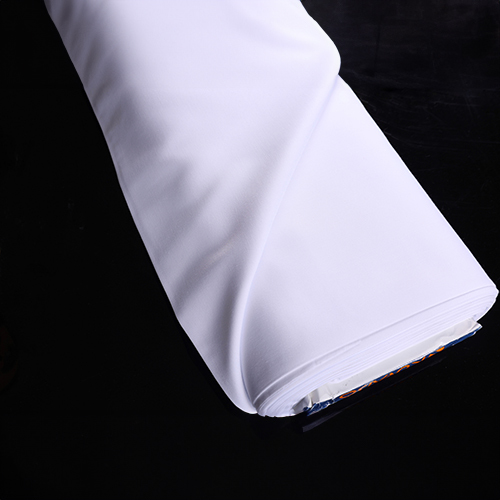 Full Roll Price - White Color - Japanese - 100% Polyester - Formal Kurabo Fabric - Japanese Half Formal White