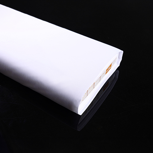 Full Roll Price - White Color - Chinese - 100% Polyester - Formal Super Bright Fabric