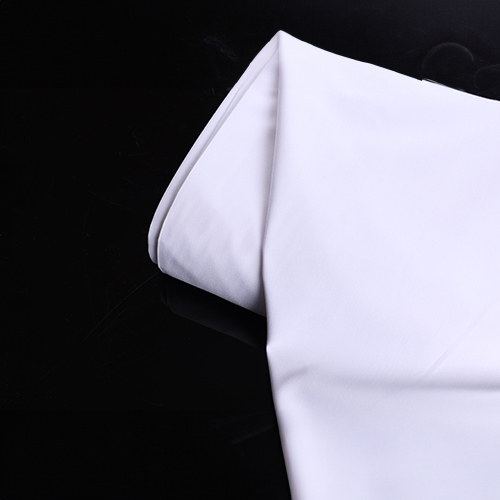 Full Roll Price - White Color - Chinese - 10% Cotton - 90% Polyester - Formal Sanabel Al-Khair Fabri