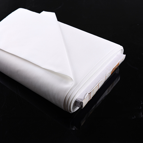 Full Roll Price - White Color - Chinese - 100% Polyester - Formal Super Bright Fabric