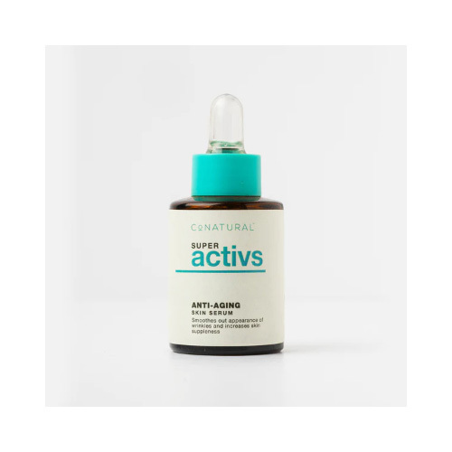 Anti-Aging - Super Activs Skin serum - This anti-aging serum has been formulated to reduce the appearance of fine lines, photo damage and of general skin aging. It hydrates to improve elasticity and makes your skin firmer for a lifted look.