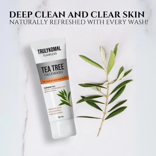 Tea Tree Oil Face Wash - Whether you have combination skin or just feeling the heat with those summer days... this intensive strength formula, made with Tea Tree Oil, will give you instant refreshed & clear skin!Purifying Anti-bacterial Controls sebum Anti-inflammatory Removes excess oil