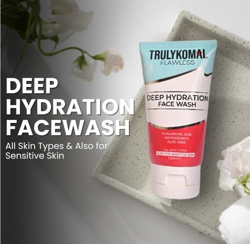 DEEP HYDRATION FACEWASH - Rehydrate and cleanse your face and neck with the remarkable benefits of Hyaluronic Acid, Vitamins and Aloe Vera. Your skin will feel plumper, refreshed, and more youthful!

Way of Use: Apply on moist face and neck and gently massage with fingertips. Rinse with water. Can be used multiple times a day.