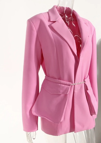 Lulu blazer - Stylish blazer available two colors, pink and black