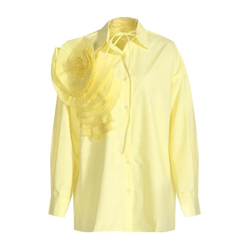 Yellow flower shirt