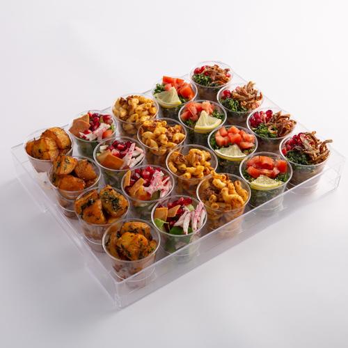 Hospitality box - Booking - One box contains 20 dishes
5 types of appetizers of your choiceServe cold