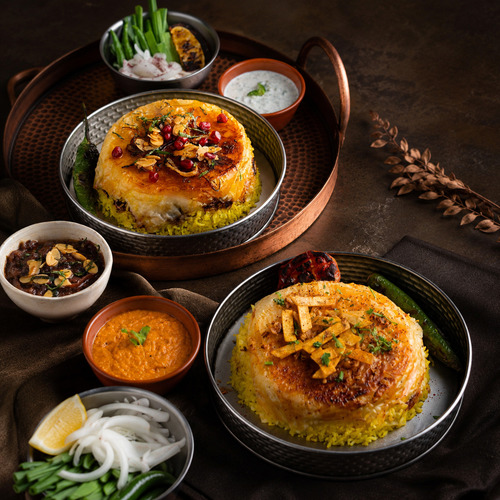 SAFFRON RICE CHOICE OF OPTIONS
