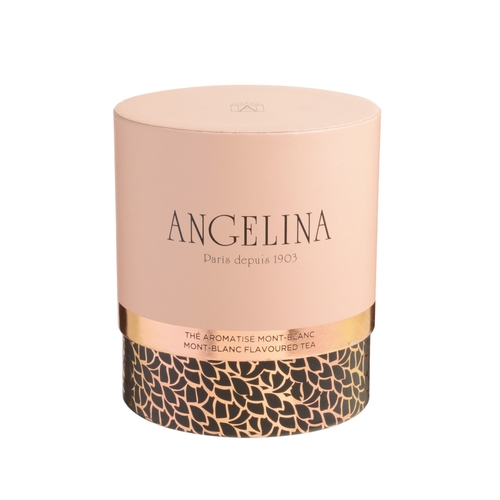 Mont-Blanc flavoured tea 20 Bags - flavored
black tea, apple pieces, candied apricot, orange blossoms, toffee, candied
chestnuts