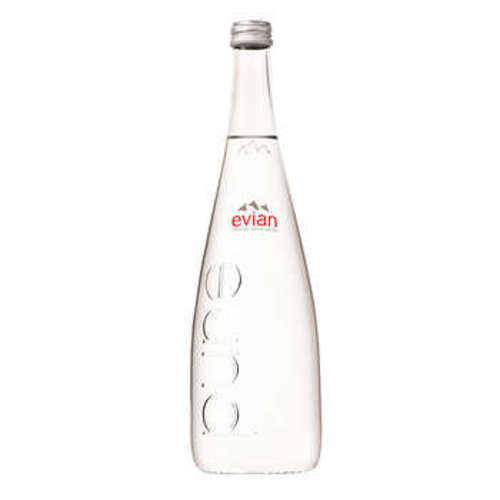Mineral water evian 750ml
