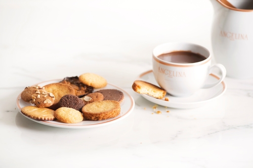 Dark chocolate and orange florentines