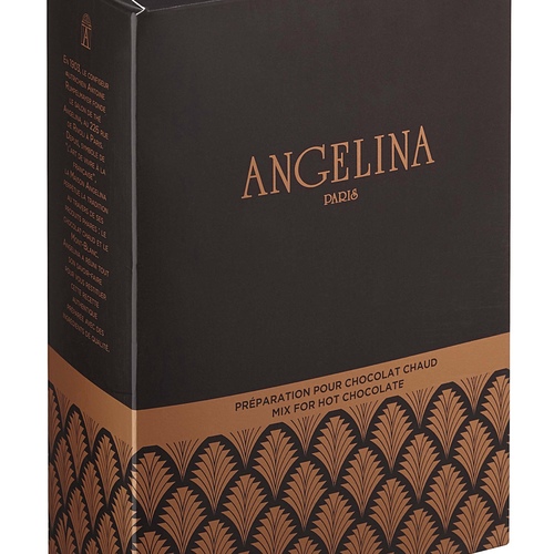 hot chocolate tin box 500g - This powdered preparation for hot chocolate is an Angelina classic. It\