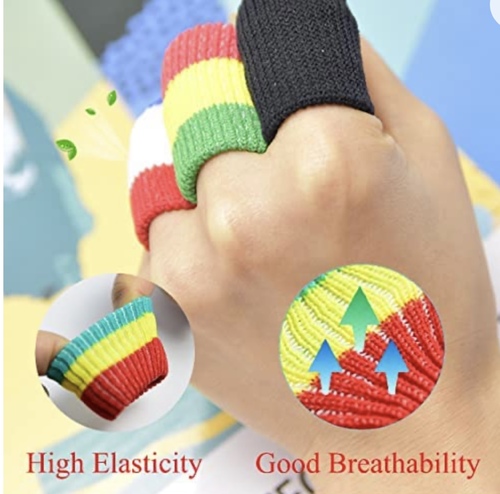 Finger sleeve protectors brace support