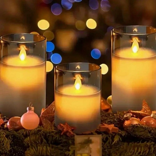Electronic candle set 4 pes