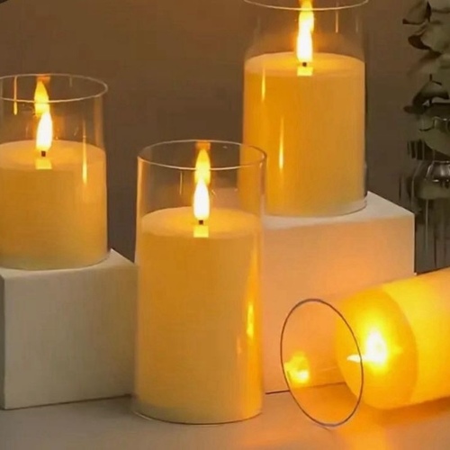 Electronic candle set  4pes