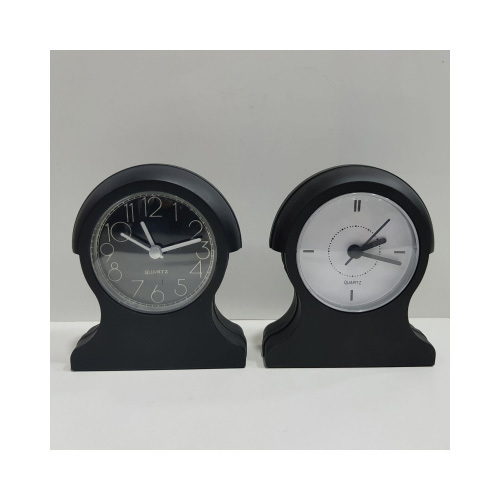 Golden Gifts co - Plastic Clock (C291) - Desk Clock, Black