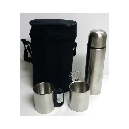 Golden Gifts co - Thermo Set (O271) - Thermo Set w/ 2 Cups Stainless Steel