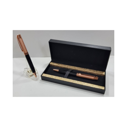 Golden Gifts co - Metal Pen (PE059) - Ball Pen Black Copper Up