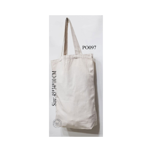 Shopping Bag (PO097) - Shopping Bag TC Natural Color