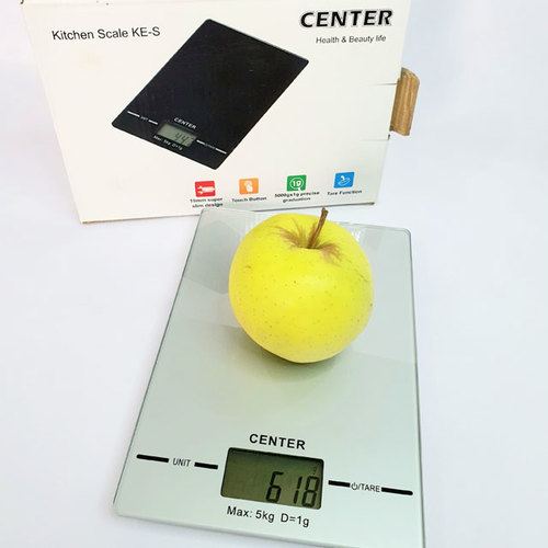 Kitchen Scale (E101) - Kitchen Digital Scale Glass Rectangular