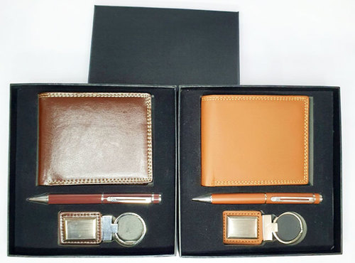 Wallet Set (O145) - Set of Keyring, Wallet and Ball Pen