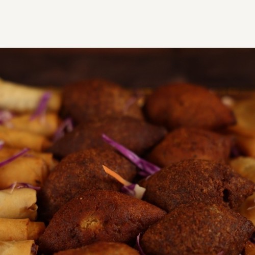 Fried Kebbeh 6 Pieces - Minced meat with burghoul or potato