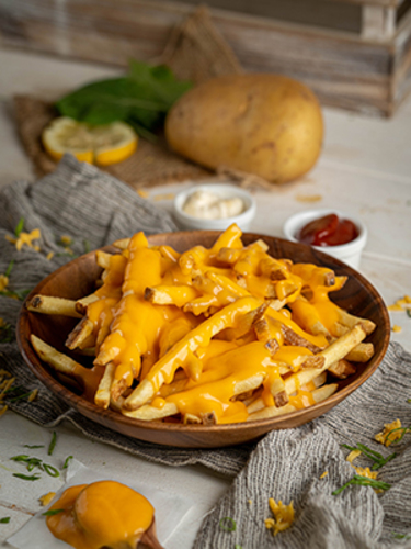 Amigos Burger - Cheese Fries - Fries, cheese sauce.