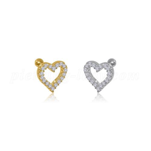 Piercing Lady - ear piercing - Material: 316L stainless steel Thickness: 20GLength: 6mm price per piece Rust-resistant hypoallergenic