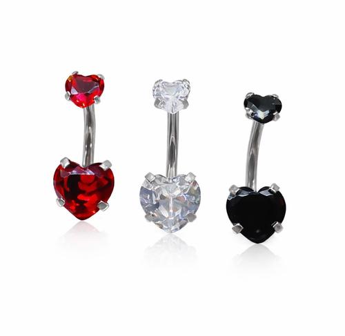 Belly piercing - Material: 316L stainless steel&nbsp;Thickness: 14gLength: 10mm&nbsp;price per piece&nbsp;Rust-resistant&nbsp;hypoallergenic