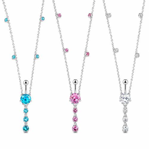 Belly piercing chain