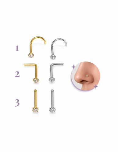 nose piercing 20G