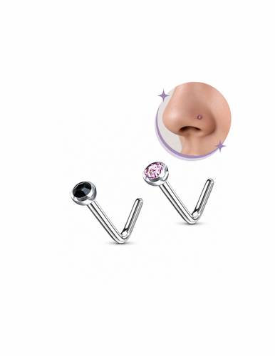 nose piercing 18G