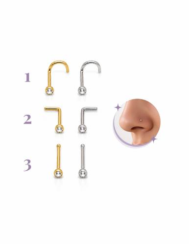 nose piercing 20G