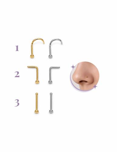 nose piercing 20G
