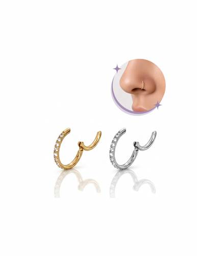 titanium nose piercing 20G