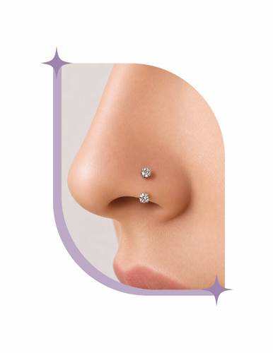 titanium nose piercing 20G