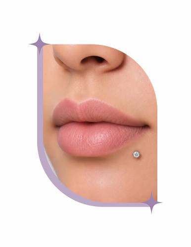 lip piercing 10mm