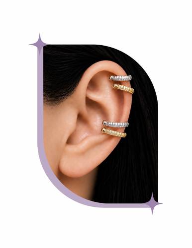 Fake piercing