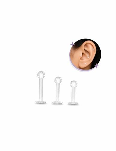 Acrylic piercing
