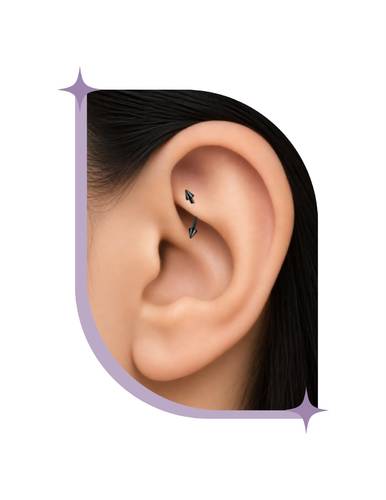 eyebrow-rook piercing