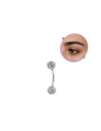 rook-eyebrow piercing