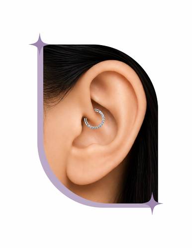 daith-septum piercing